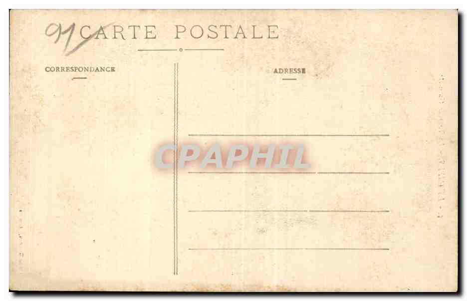 Etampes - La Tour de Guinette - CPA  — Back