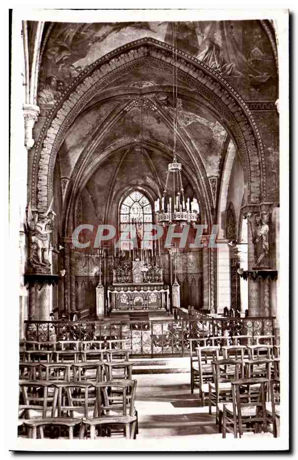 CPSM St Saturnin de Champigny sur marne Choeur et maitre autel 