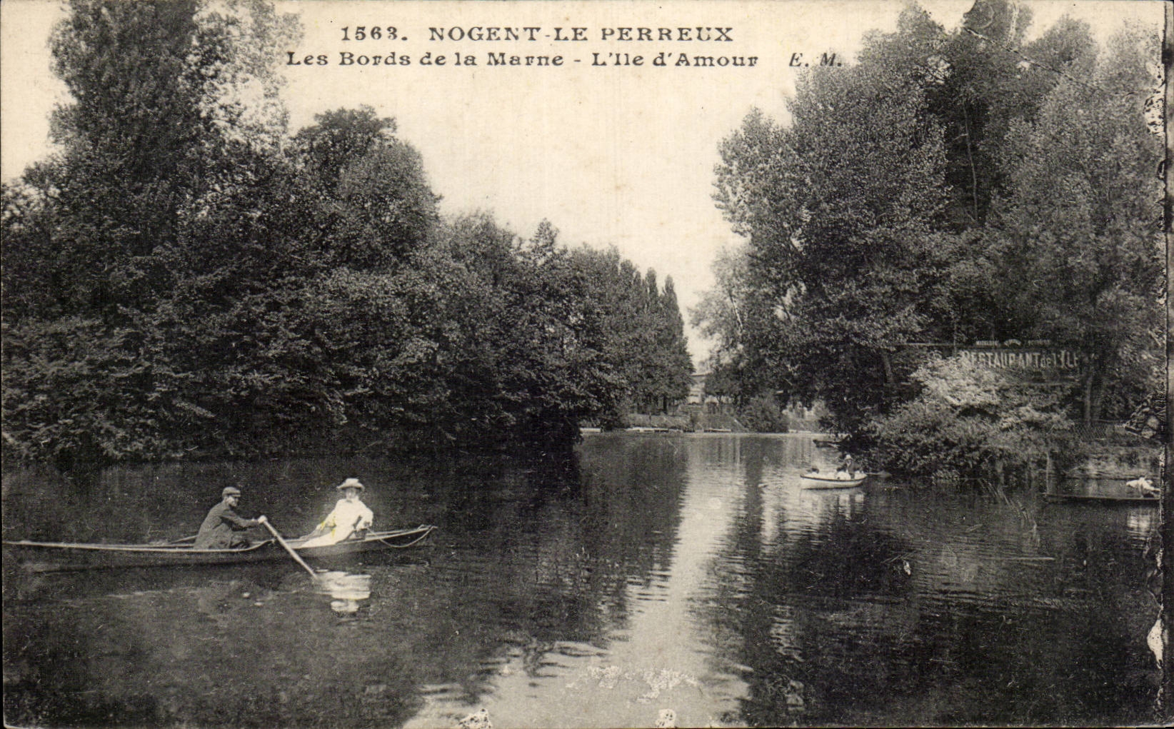 Nogent-le Perreux — Die Ufer der Marne - Die Insel der Liebe — E. M.