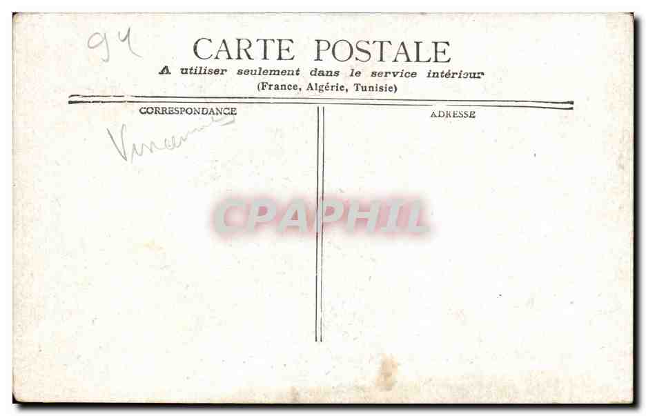 CPA Cygnes blancs Clor Europe Marne Swan — Rückseite