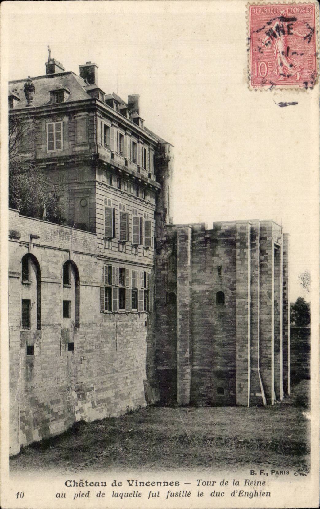 Castello di Vincennes — Torre della Regina — B.F., Parigi