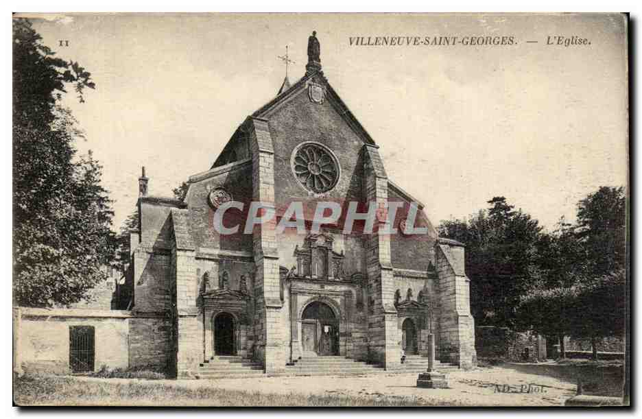 Villeneuve-Saint-Georges — Die Kirche. — Mr. Phot.