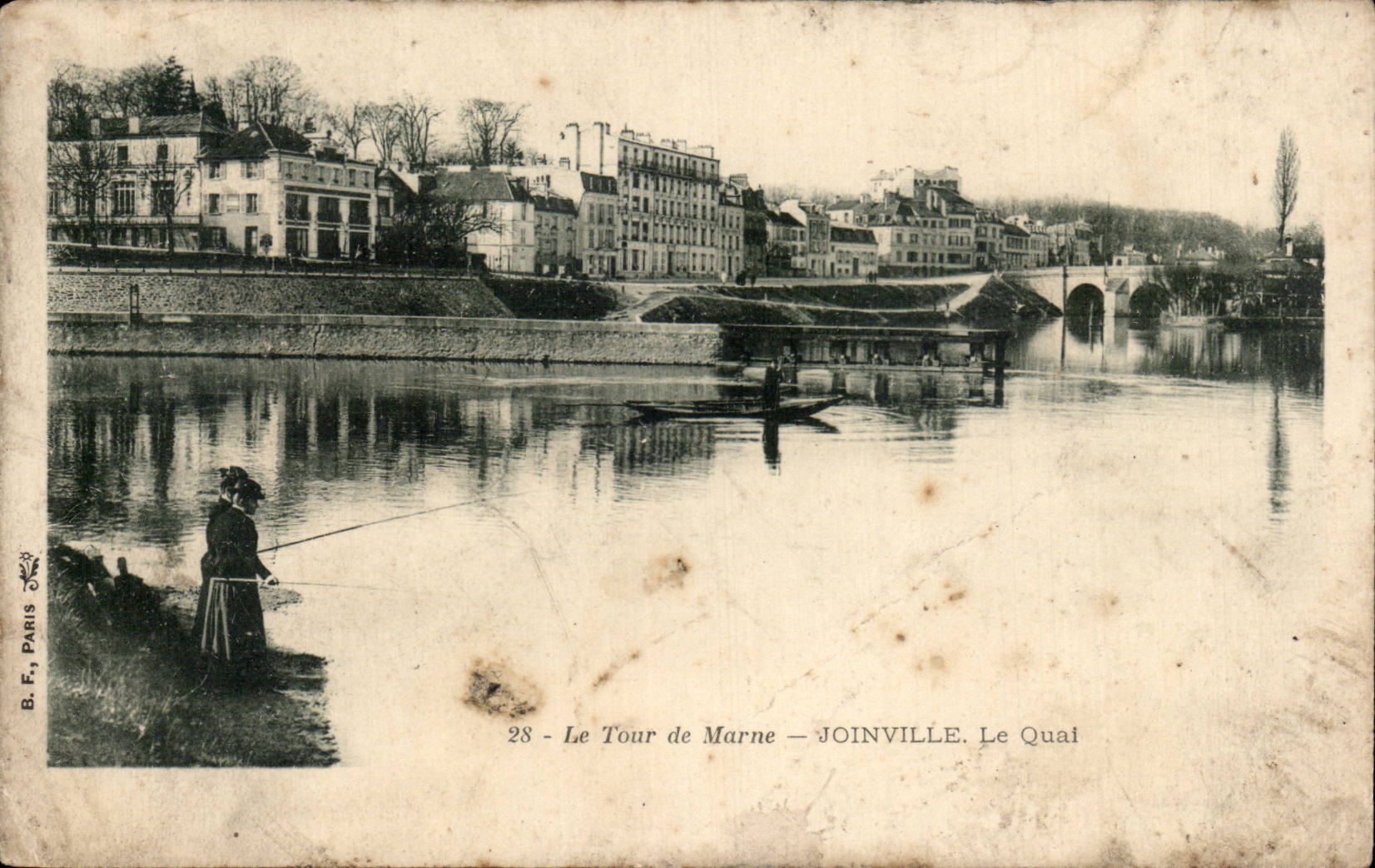 CPA Le Tour de Marne Joinville le quai