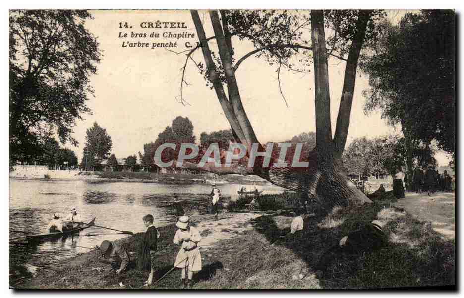 CPA Creteil Le bras du chapitre L'arbre penche