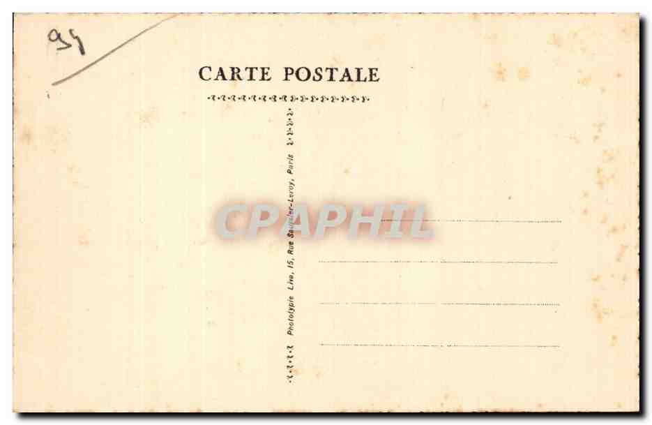 La Varenne Saint Hilaire CPA La Marne et le pont — Rückseite