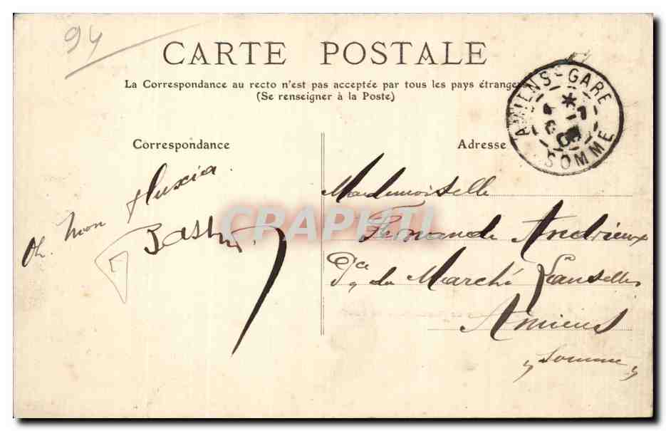 CPA Champigny Bords de Marne pres du pont Bordier Restaurateur — Back