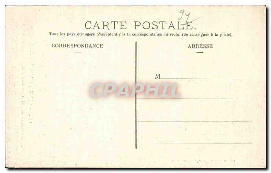 CPA Champigny sur Marne Le monumenbt des mobiles de la cote d'or 1870 1871 — Back