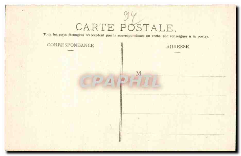 CPA Champigny sur Marne Le colonne du monument 1870 1871 — Back