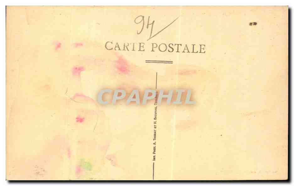 CPA Joinville le pont La mairie — Back