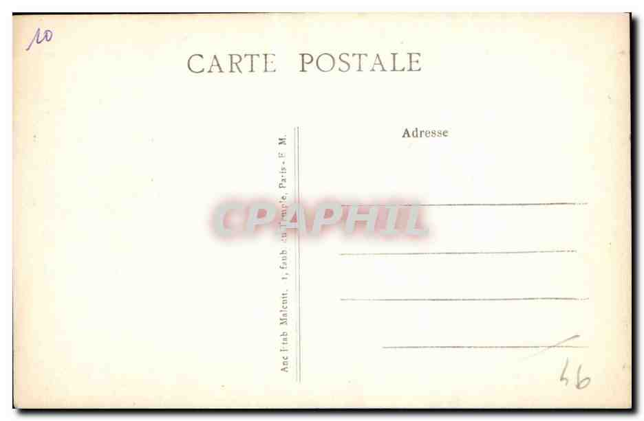 CPA Neuilly sur Marne Bords de Marne — Back