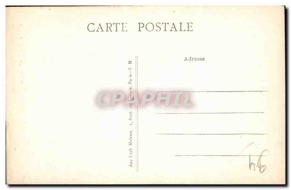 CPA Neuilly sur Marne Bords de Marne — Back