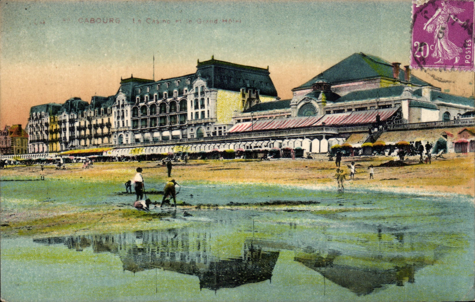 Cabourg — Le Casino et le Grand Hôtel — Éditeur : Ateliers des Arts Franc-Comtois
