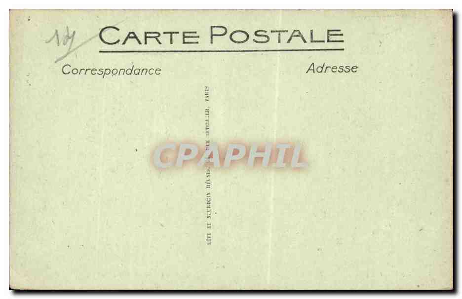 Cabourg — Boulevard des Anglais — Sur la Terrasse du Grand Hôtel — LL — Rückseite