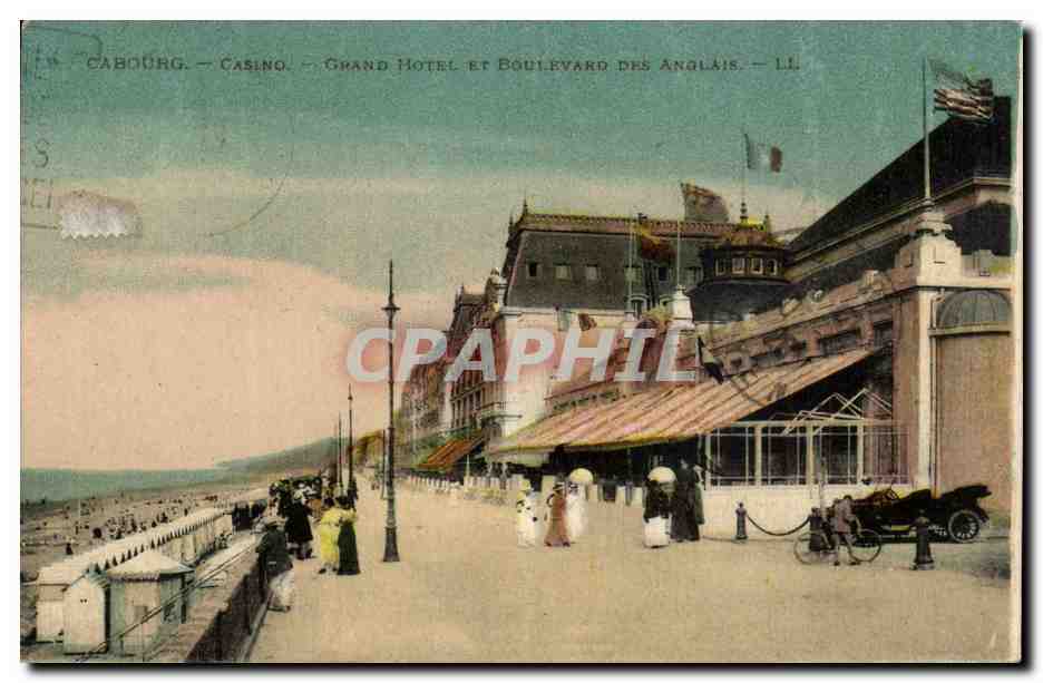 Cabourg — Casino, Grand Hotel et Boulevard des Anglais — LL