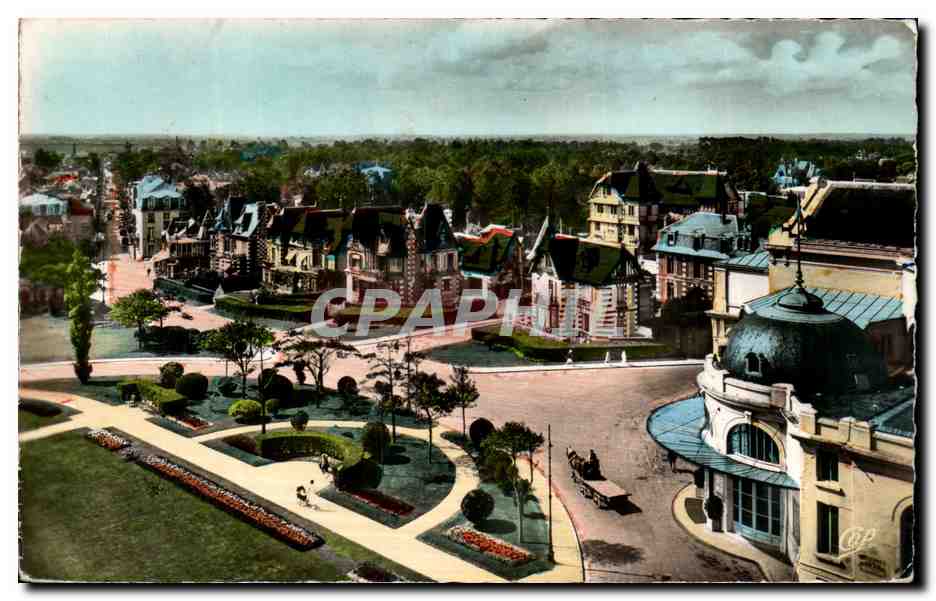 Cabourg — Les Jardins du Casino et les Villas — Réal-Photo