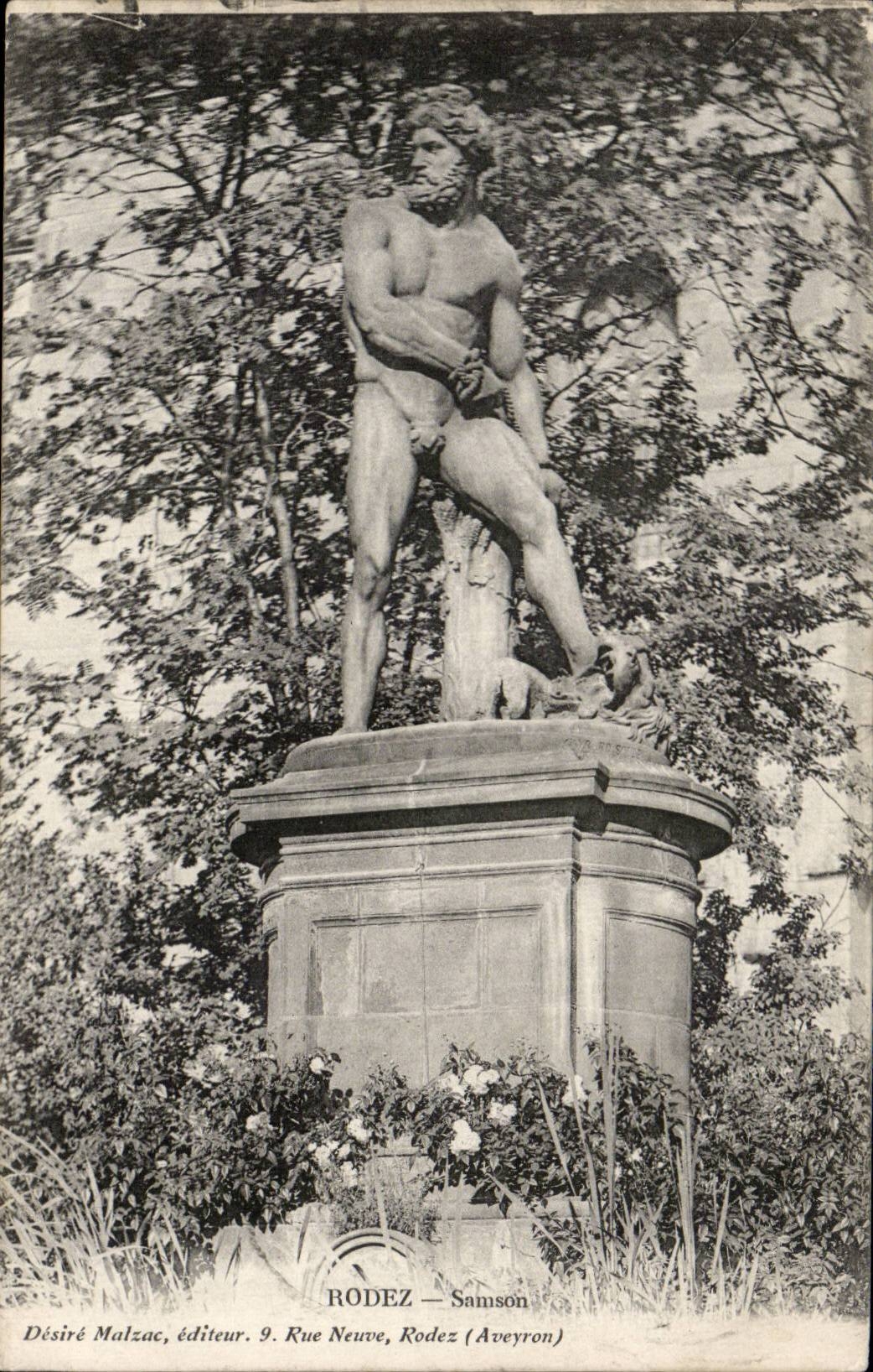Rodez — Samson — Désiré Malzac, éditeur. 9. Rue Neuve, Rodez (Aveyron)