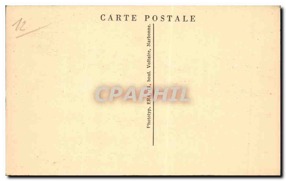 CPA Millau L'eglise du Sacre Coeur — Rückseite