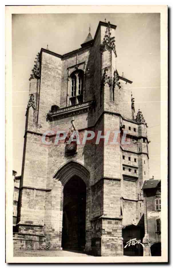 Villefranche-de-Rouergue — Façade de la Cathédrale — Éditions Artistiques Marcel Carrère