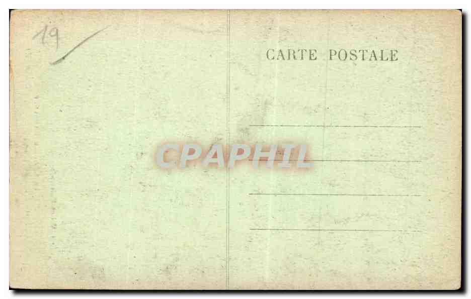 CPA Beaulieu sur Dordogne Bas cote du portail de l'eglise — Rückseite