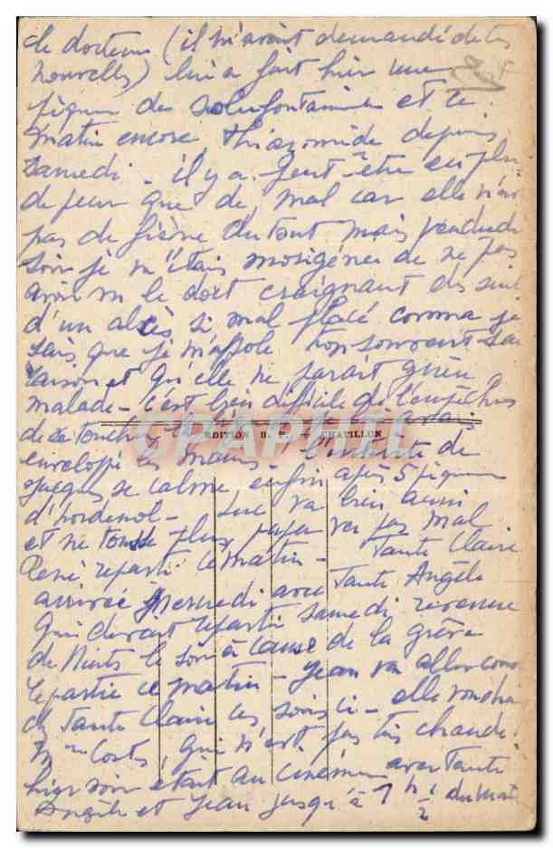 CPA Chatillon sur Seine Le monument aux morts et l'eglise St Vorles — Rückseite
