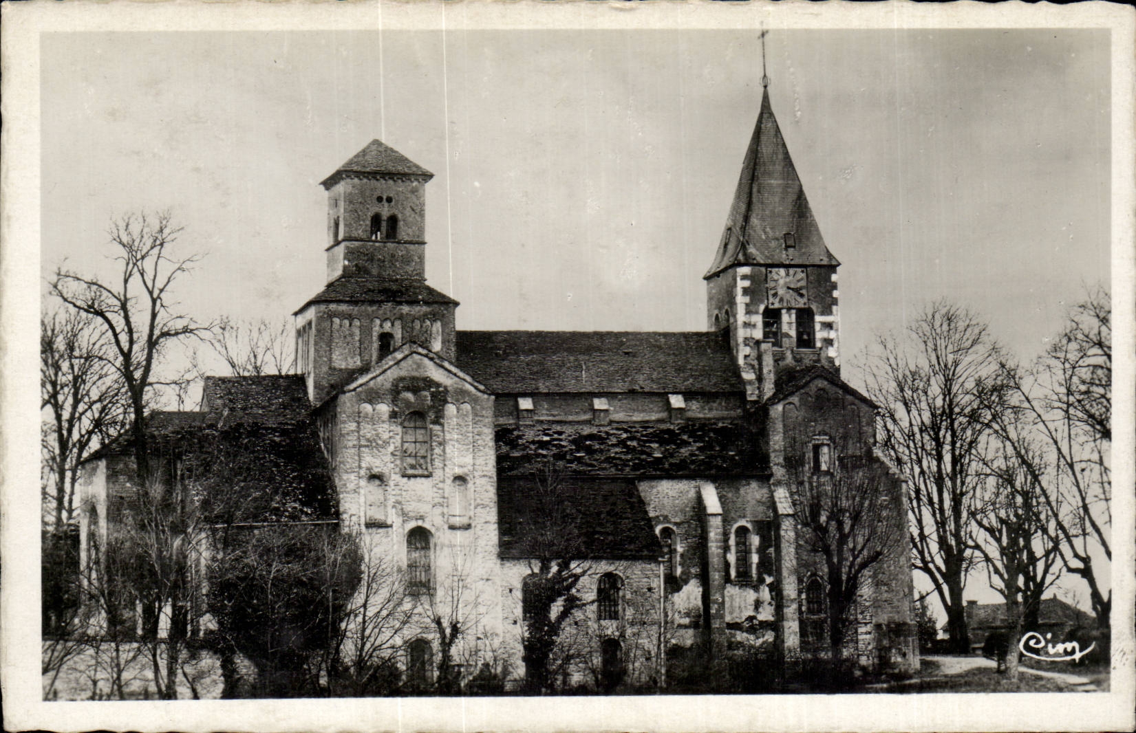 CPA Chatillon sur Seine Eglise St Vorles