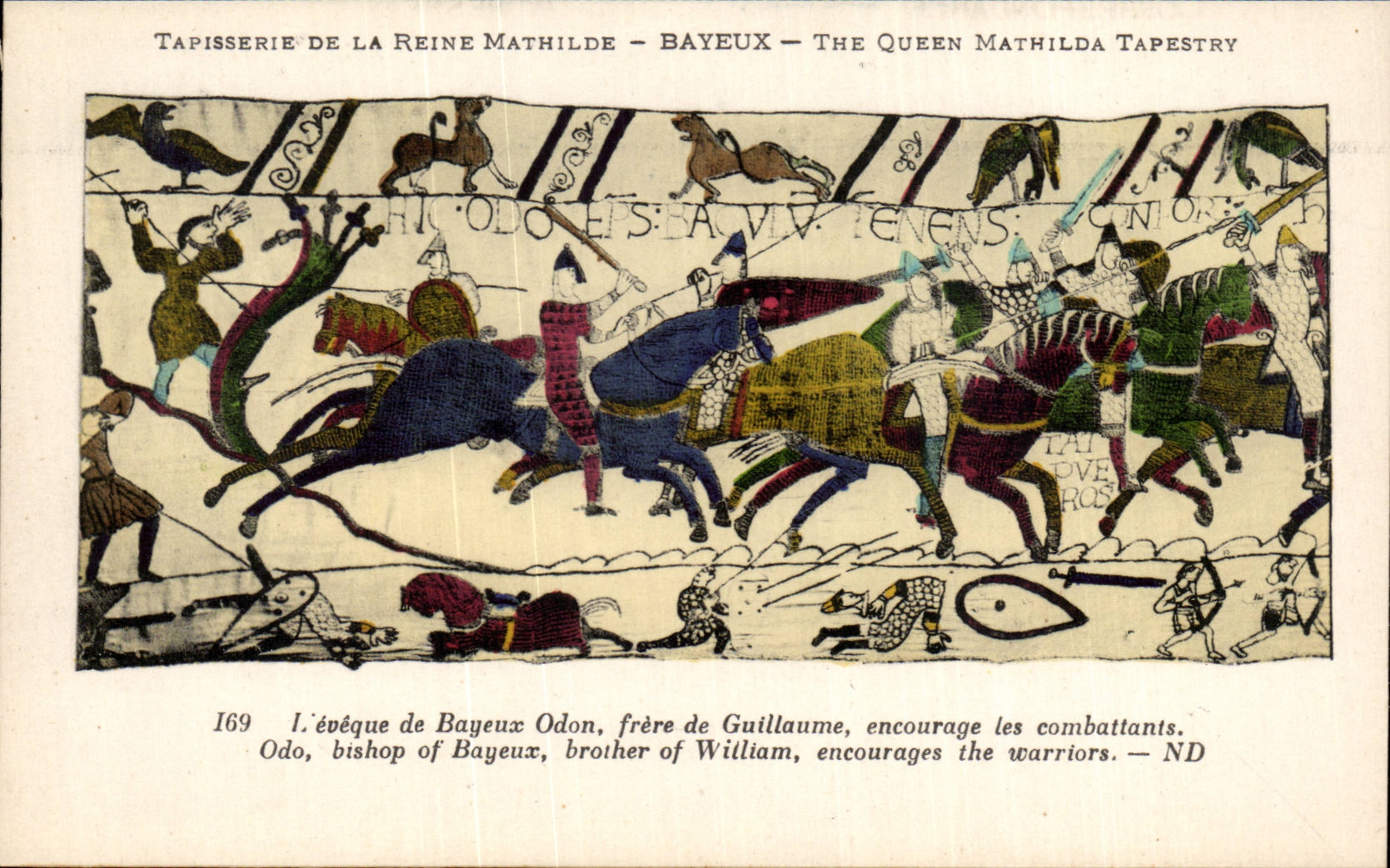 Tapisserie de la Reine Mathilde — Bayeux — The Queen Mathilda Tapestry — série 169