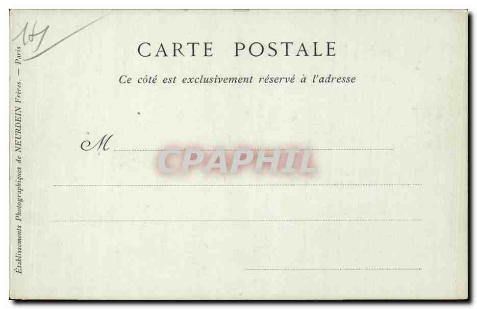 CPA Bayeux Tapisserie de Reine Mathilde  — Verso