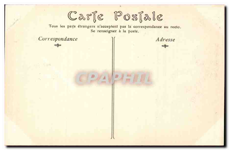 CPA Bayeux Tapisserie de la reine Mathilde Harold fait ses adieux a Guillaume — Verso