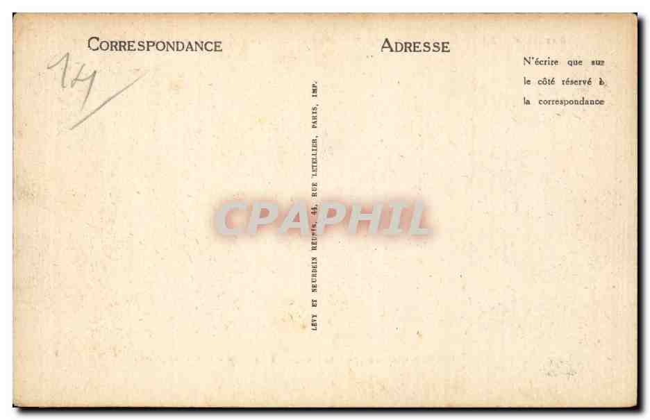 CPA Bayeux Tapisserie de la reine Mathilde L'action continue avec fureur — Rückseite