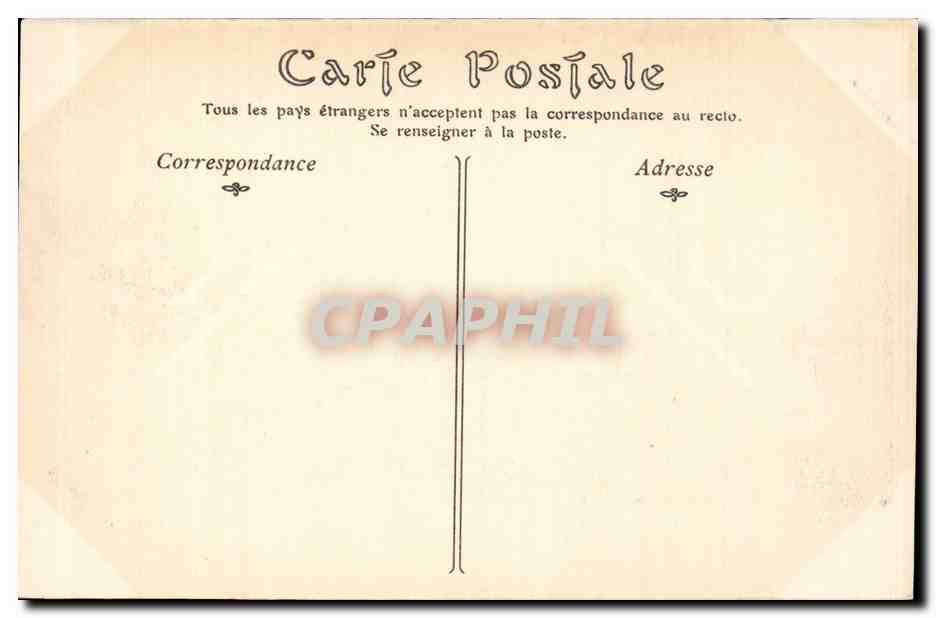 CPA Bayeux Tapisserie de la reine Mathilde Guillaume donne l'ordre de construire une flotte pour passer en Angleterre — Verso