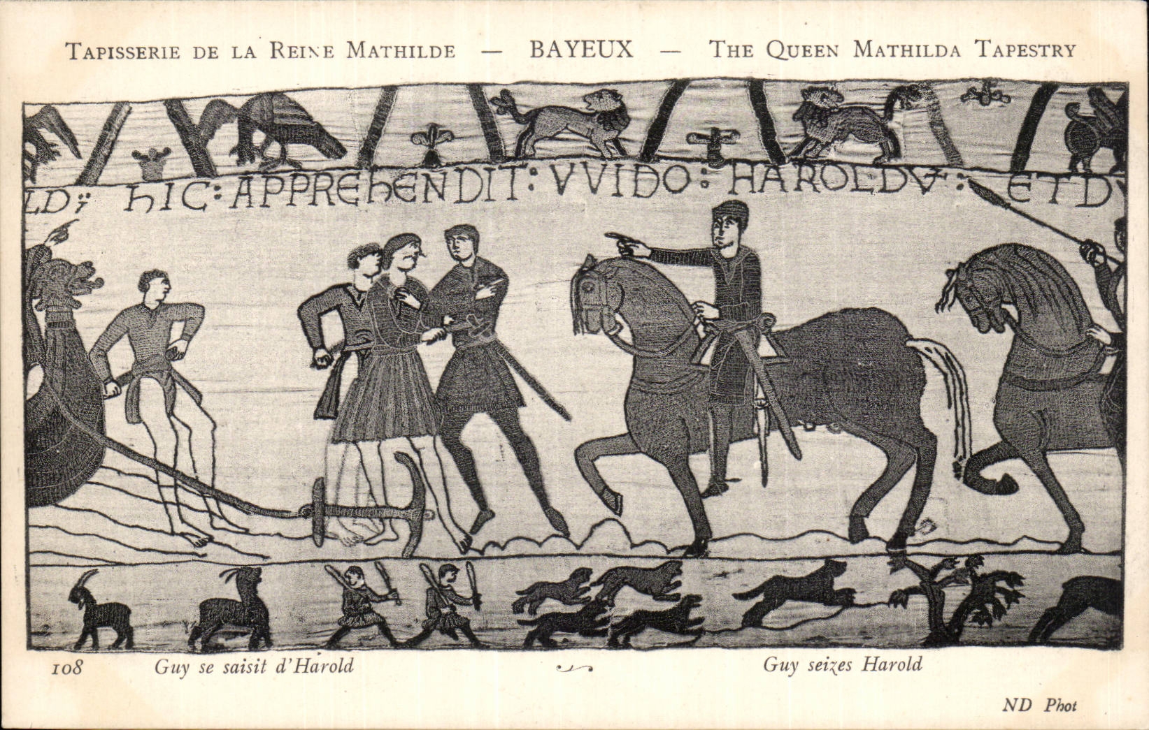 Tapisserie de la Reine Mathilde — Bayeux — ND Phot