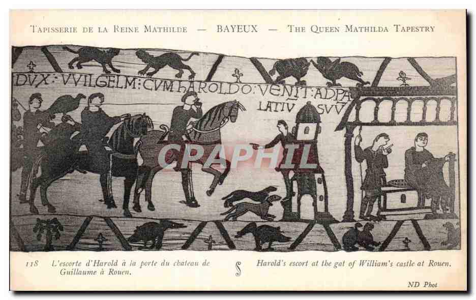 Tapisserie de la Reine Mathilde — Bayeux — ND Phot