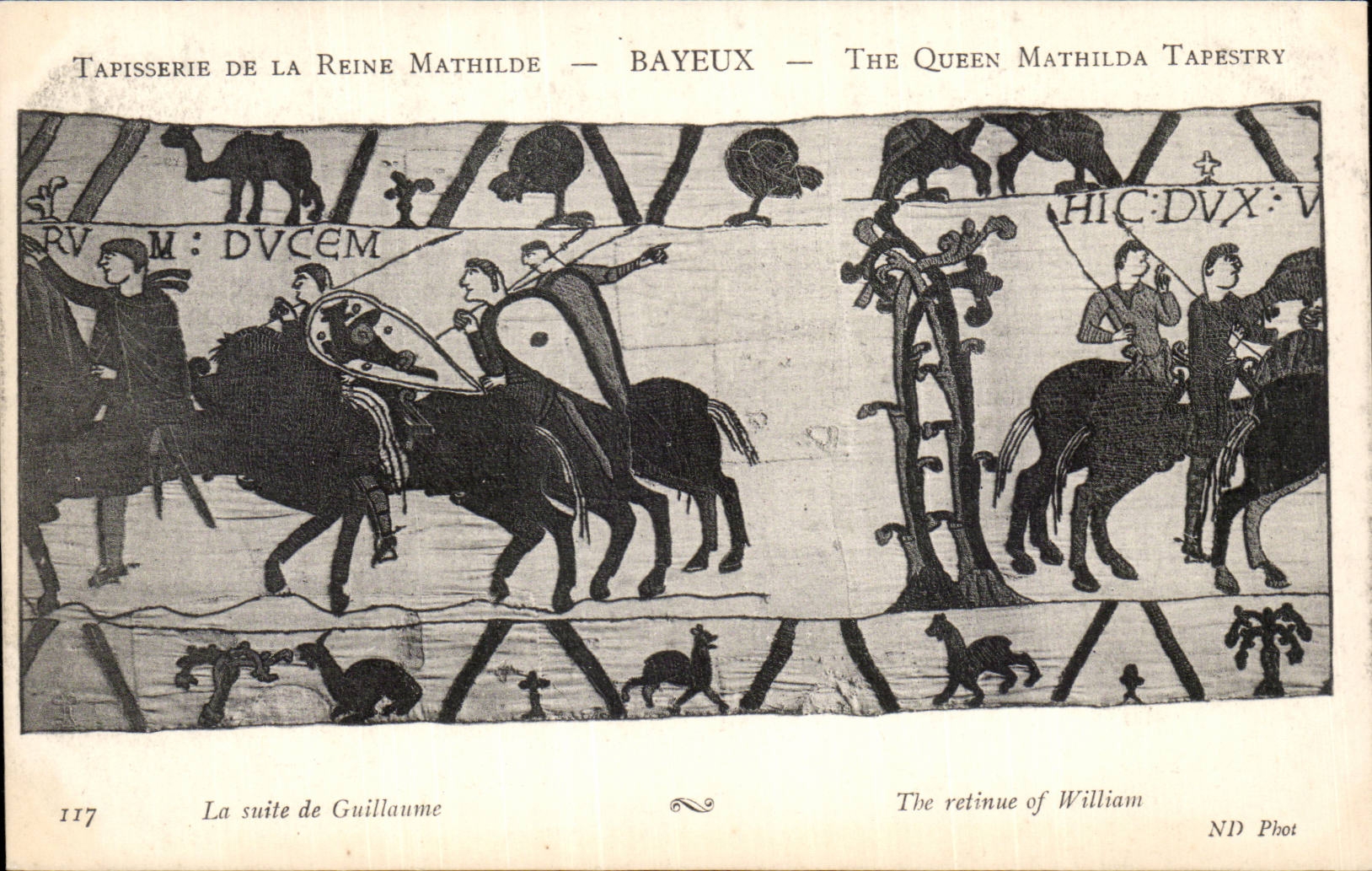 Tapisserie de la Reine Mathilde — Bayeux — ND Phot