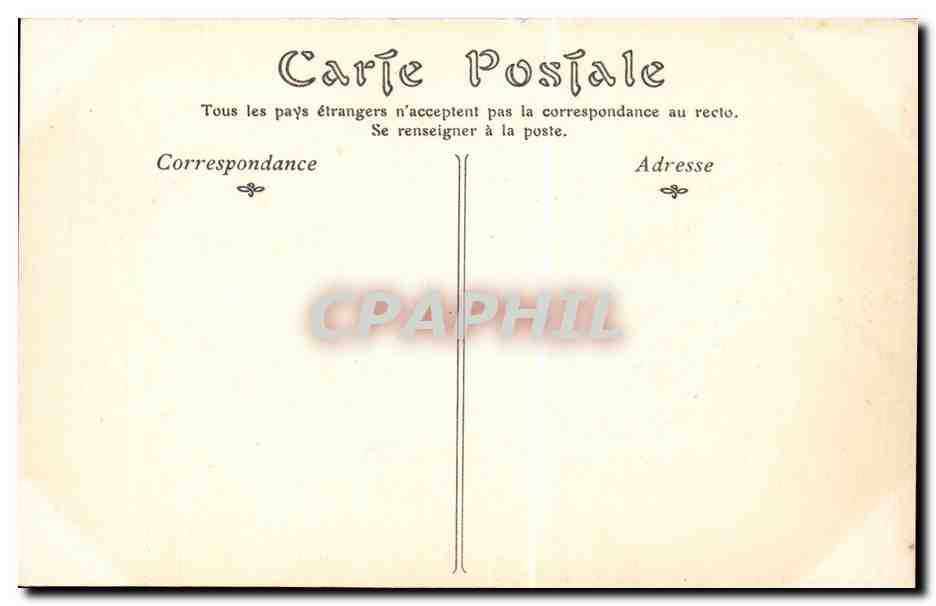 CPA Bayeux Tapisserie de la Reine Mathilde Audience de ceremonie que Guillaume accorde a Harold — Verso