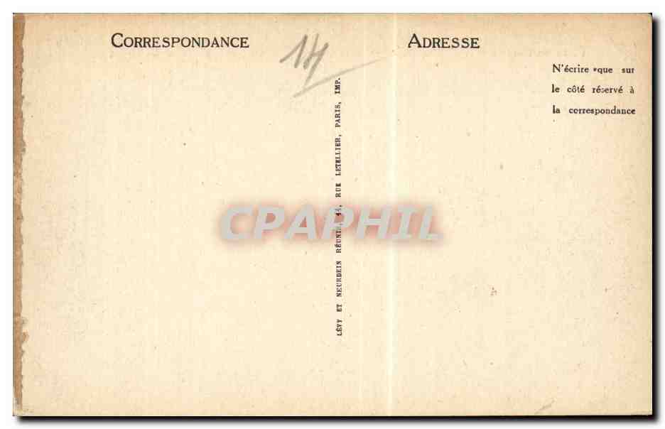 CPA Bayeux Tapisserie de la Reine Mathilde La bataille s'engage — Rückseite