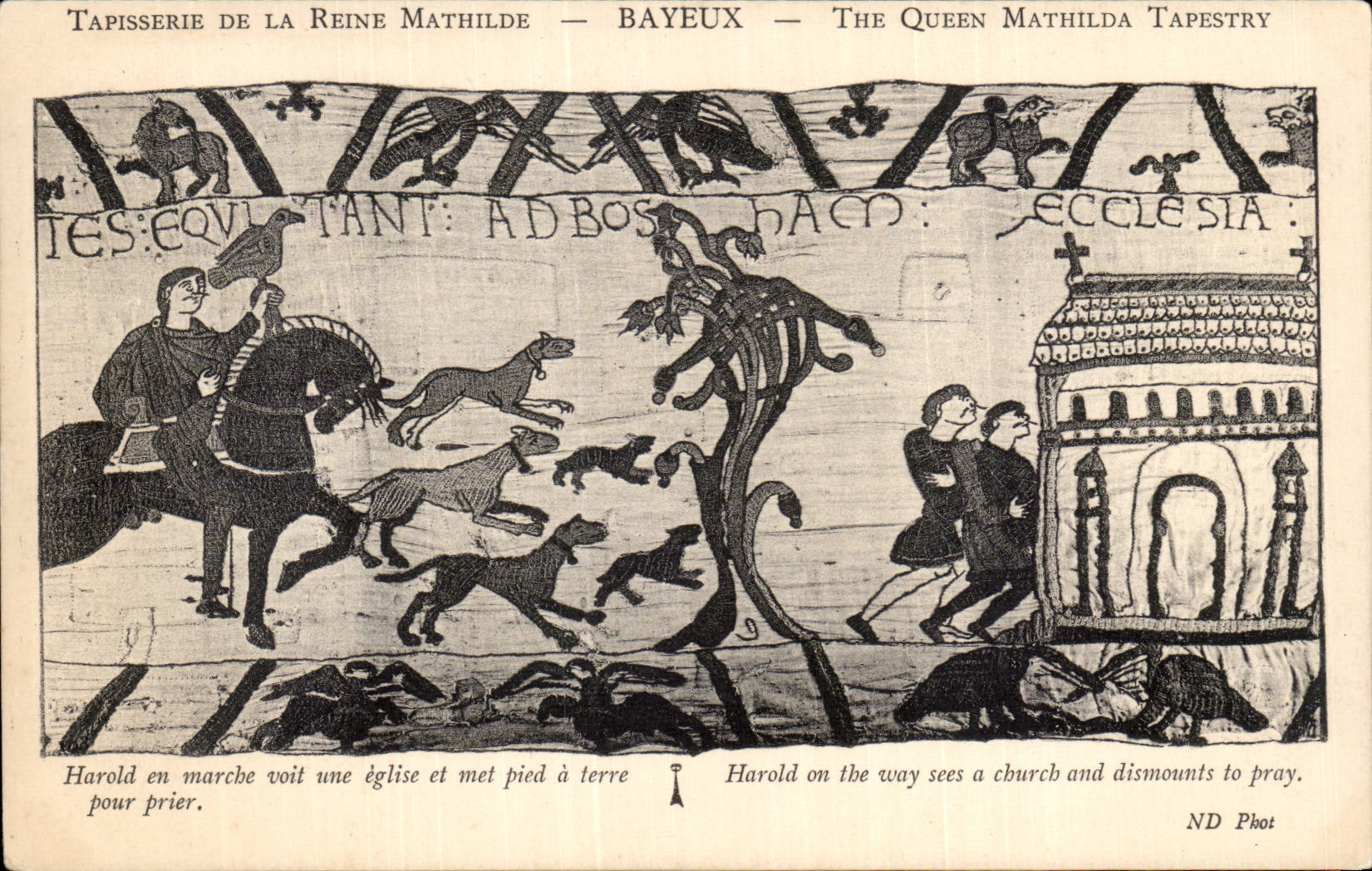 Tapisserie de la Reine Mathilde — Bayeux — ND Phot