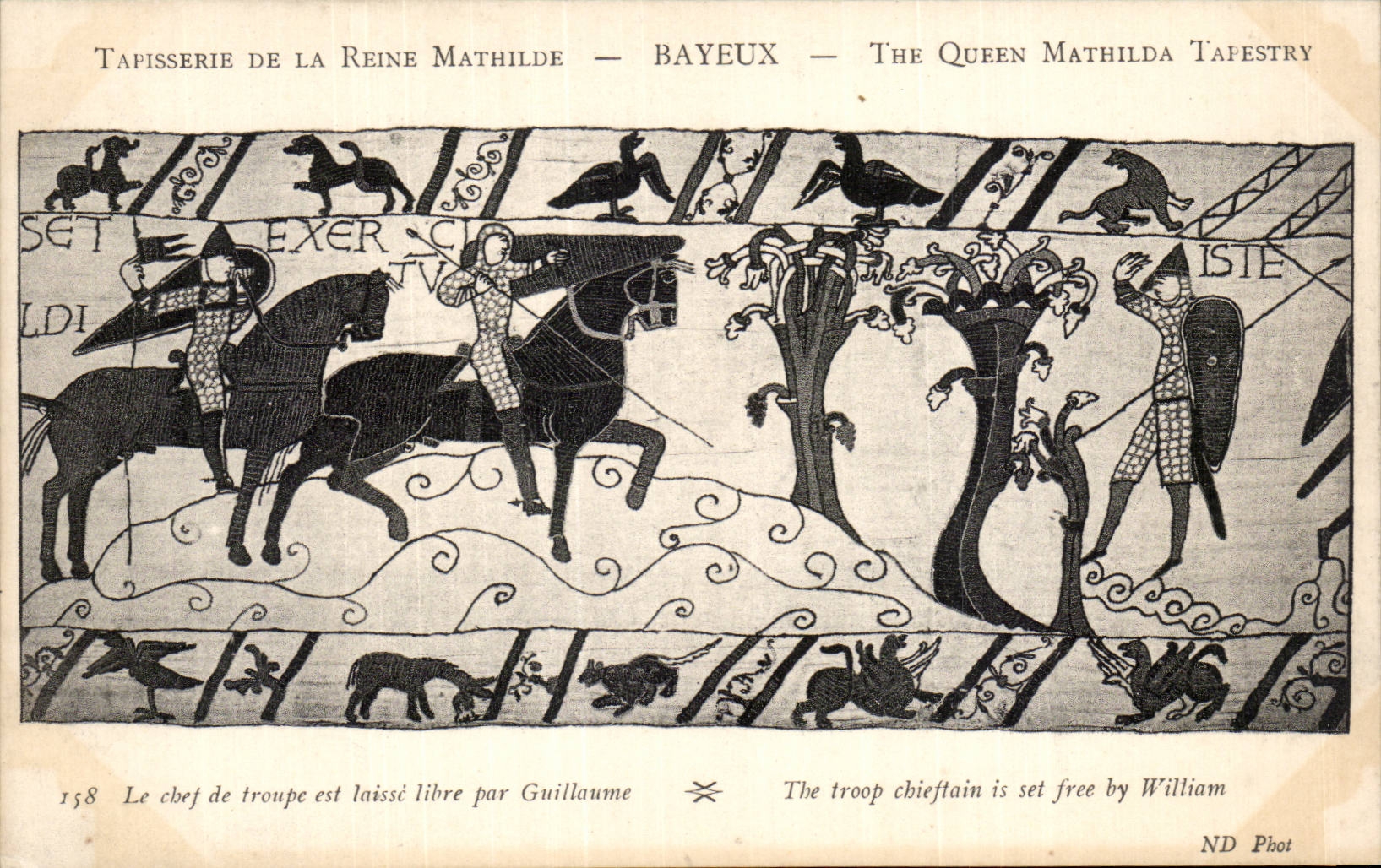 Tapisserie de la Reine Mathilde — Bayeux — ND Phot