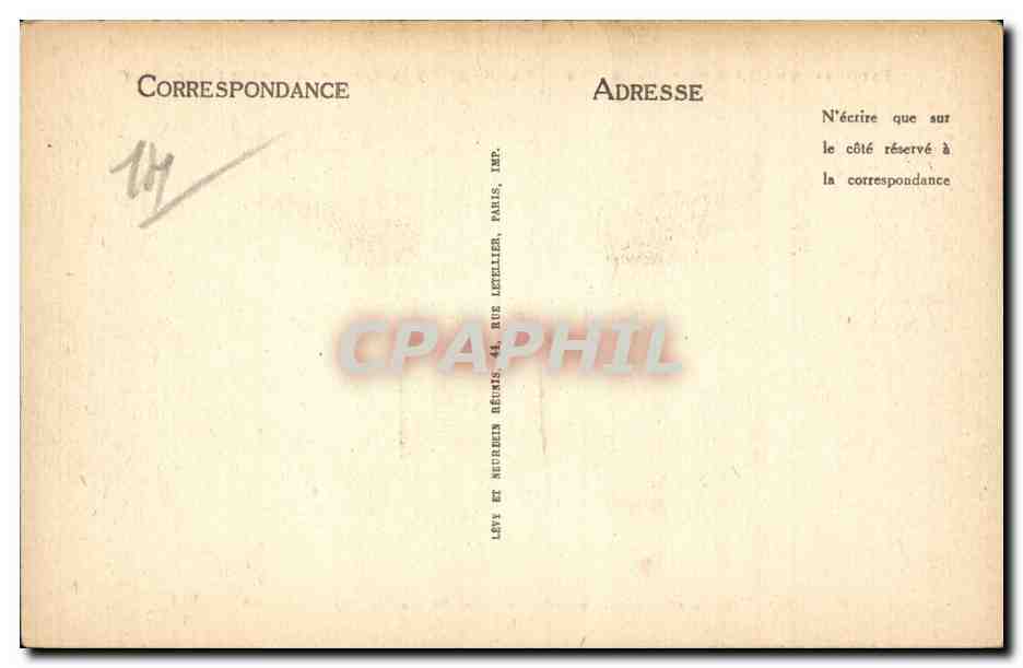 CPA Bayeux Tapisserie de la Reine Mathilde Les chevaux sortent des navires — Verso
