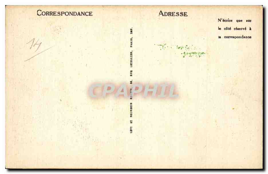CPA Bayeux Tapisserie de la Reine Mathilde Harold se dispose a prendre la mer — Rückseite