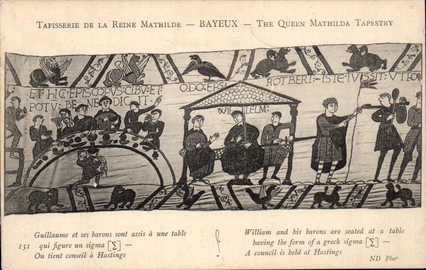 Tapisserie de la Reine Mathilde — Bayeux — The Queen Mathilda Tapestry