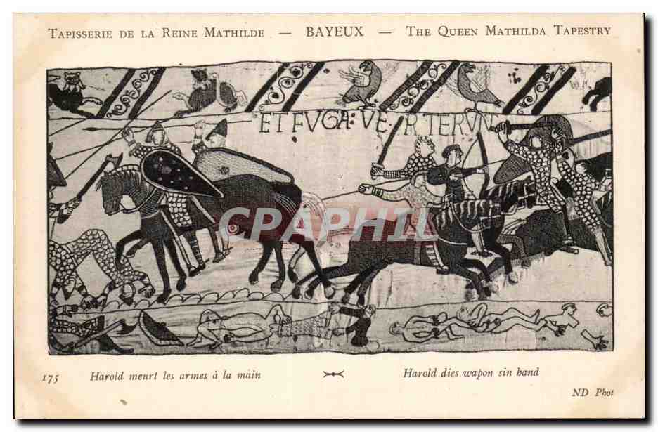 Tapisserie de la Reine Mathilde — Bayeux — ND Phot