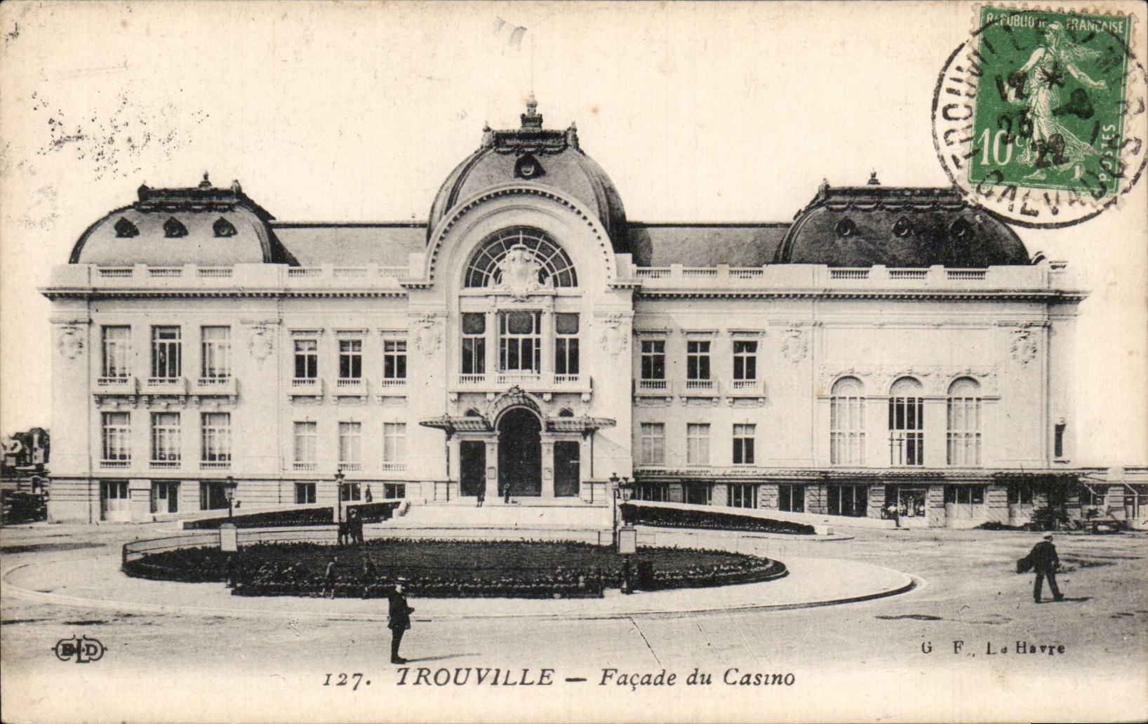 CPA Trouville Facade du casino