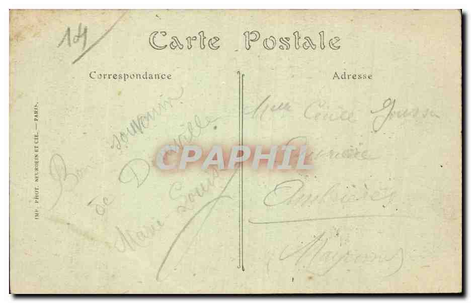 TROUVILLE-SUR-MER — La Promenade des Planches — ND. Phot. — Rückseite