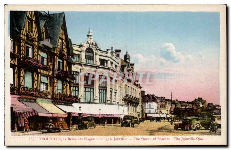 TROUVILLE, la Reine des Plages — Le Quai Joinville — The Queen of Beaches — The Joinville Quai