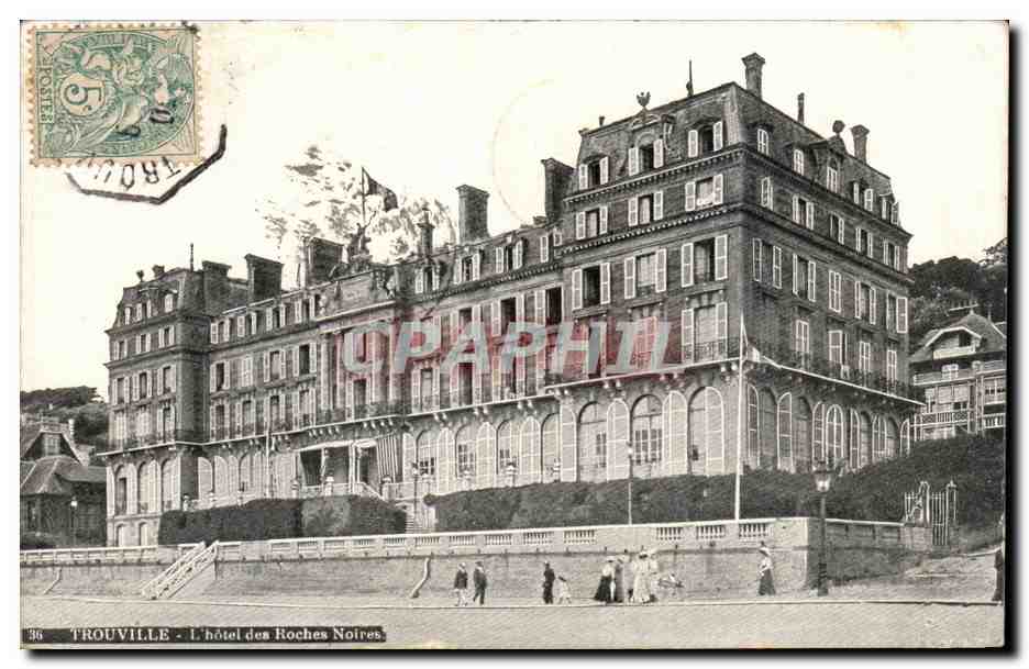 TROUVILLE - L'hôtel des Roches Noires — éditeur AQUA-PHOTO L.V. & Cie, n°36