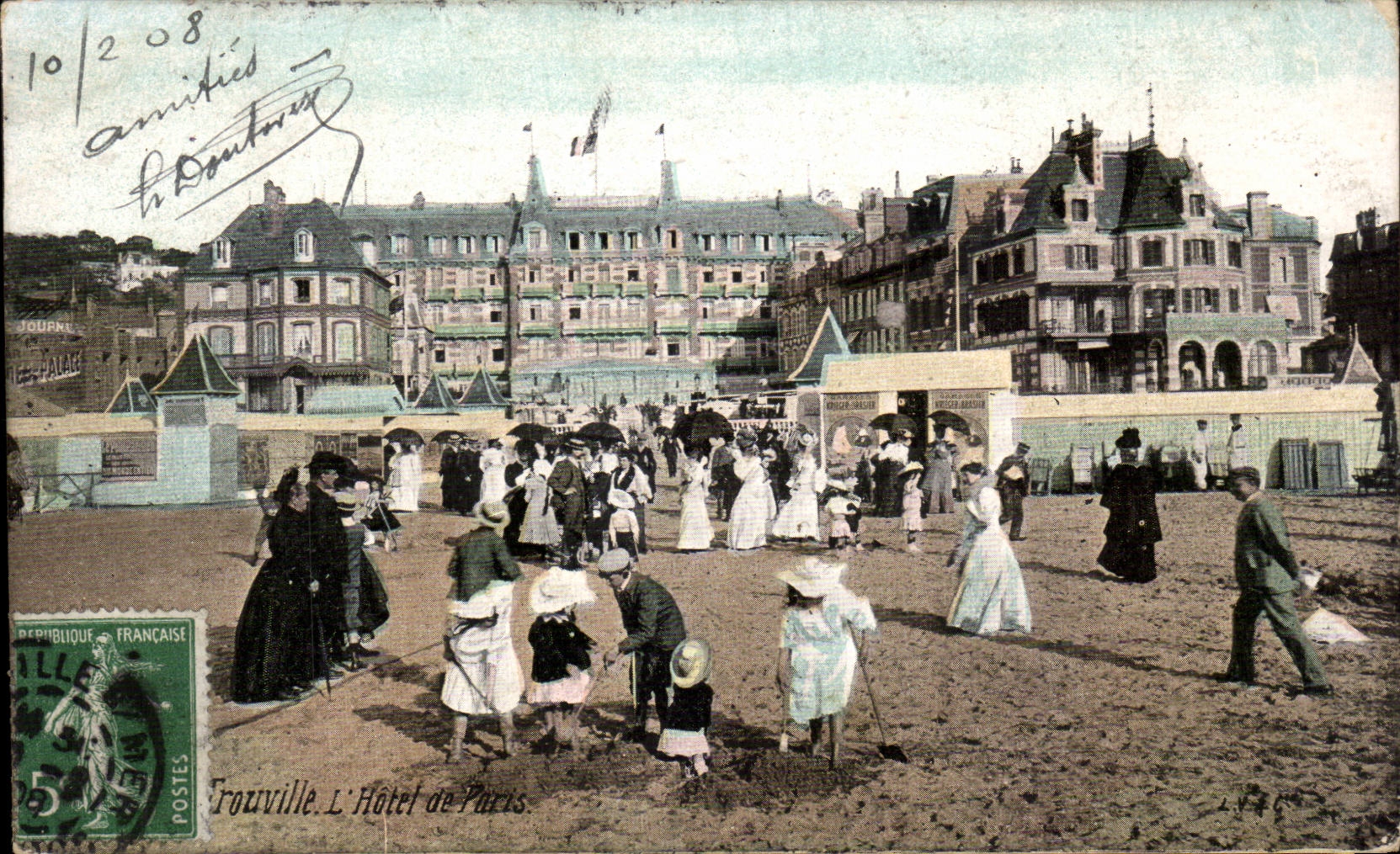 CPA Trouville Hotel de Paris 
