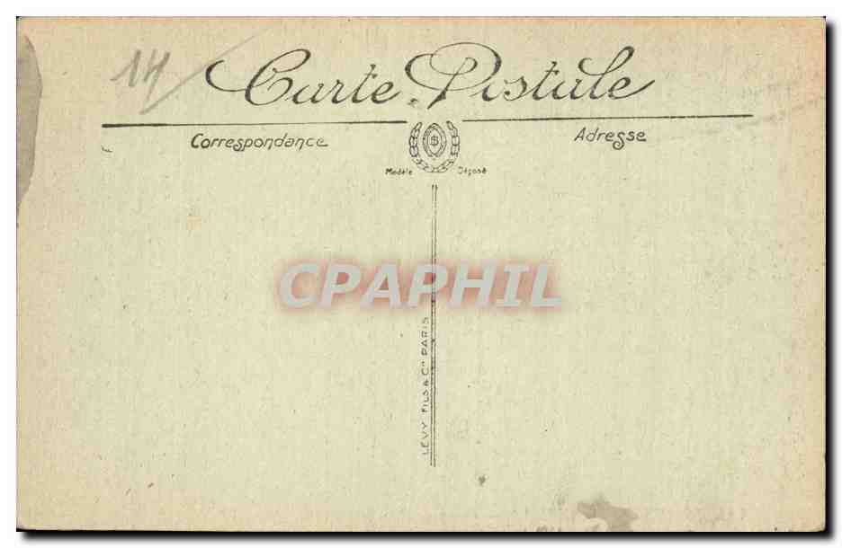 Trouville-Deauville — Vue générale prise des Frémonis — LL. — Verso