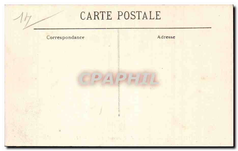 CPA Trouville Eglise Notre Dames des Victoires et les quais — Verso