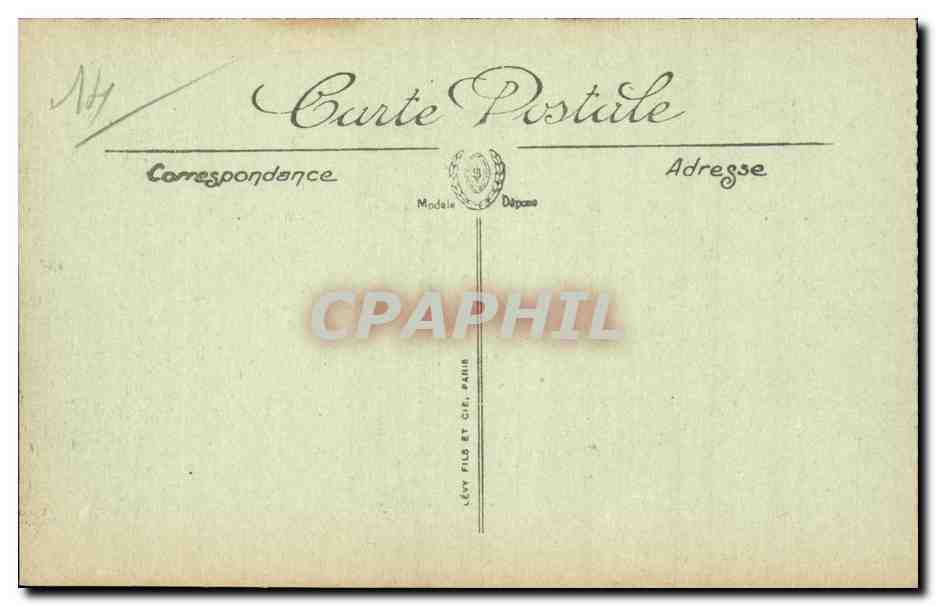 Trouville — La Plage et la Rue de Paris — LL. n°27 — Rückseite