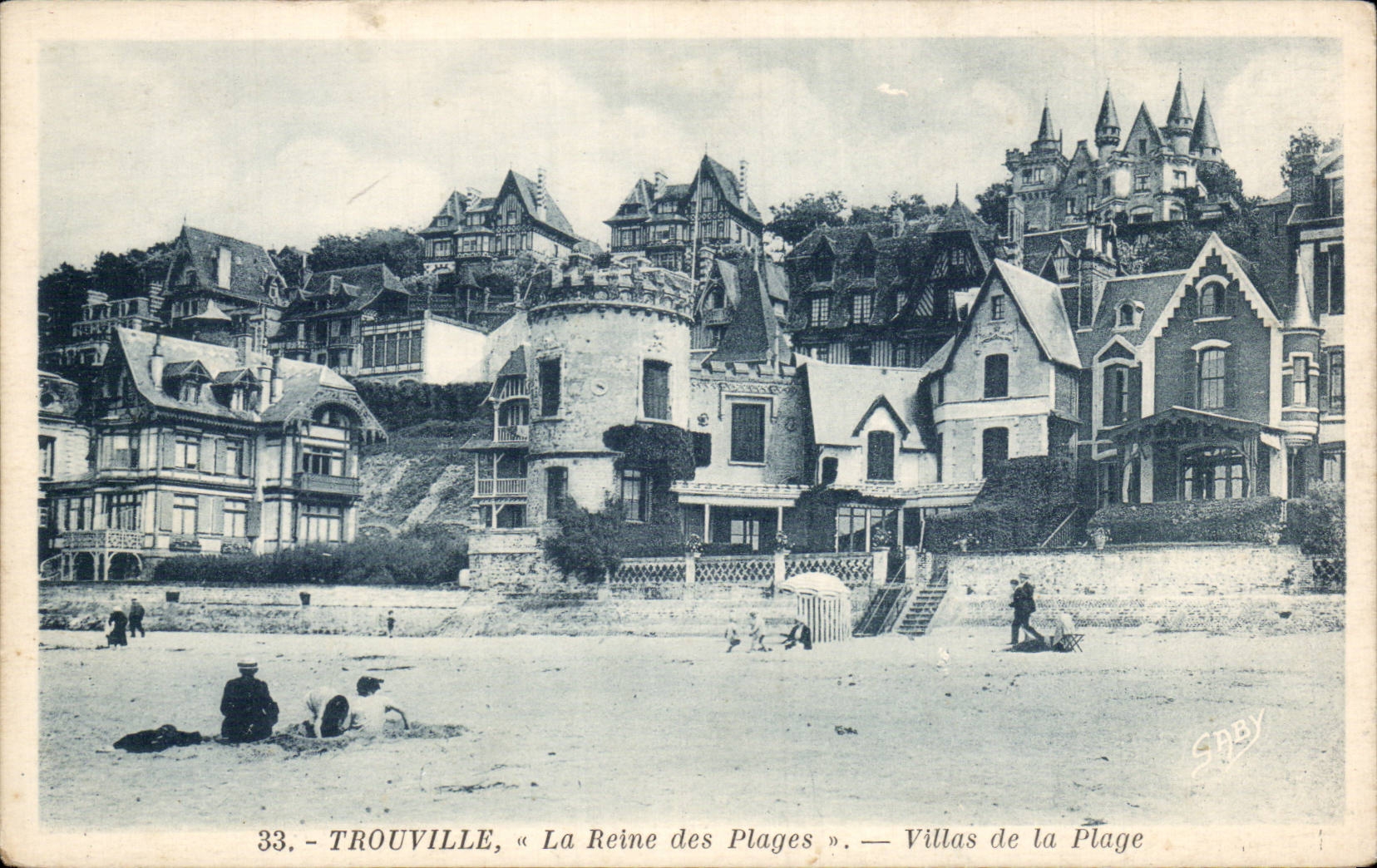Trouville, « La Reine des Plages » — Villas de la Plage — SABY